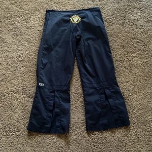 Be Present | Navy Blue full length Yoga Pants